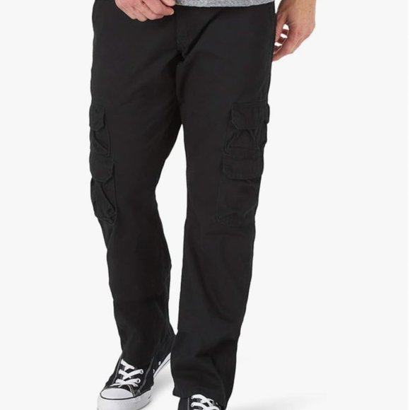 Wrangler Other - NWT WRANGLER AUTHENTICS | RELAXED CARGO PANT:BLACK:36:32
